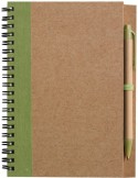 Carnet Stella | Carton recyclé | Ligné | Stylo à bille