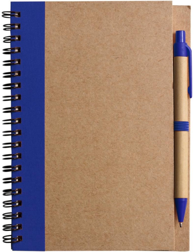 Carnet Stella | Carton recyclé | Ligné | Stylo à bille