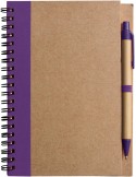 Carnet Stella | Carton recyclé | Ligné | Stylo à bille