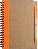 Carnet Stella | Carton recyclé | Ligné | Stylo à bille