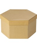Set d'art Kenji | Boîte hexagonale en carton | 54 pcs