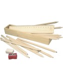 Set de dessin Carmelita | Boîte en bois