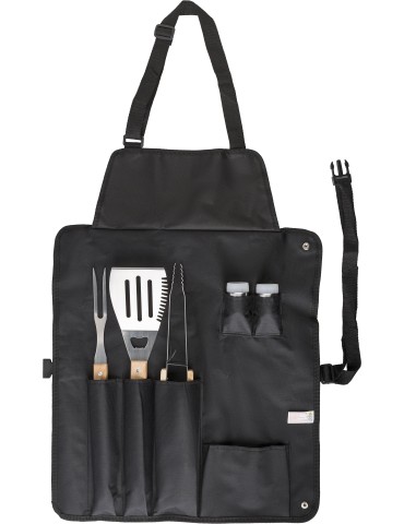Set barbecue Hugo | Inox | Tablier