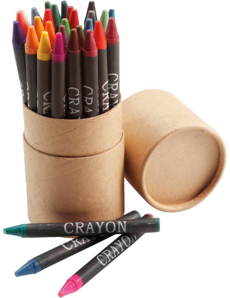 Crayon de couleur personnalisable en tube