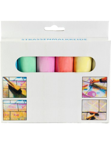 Craies de trottoir Ottilie | 6 couleurs