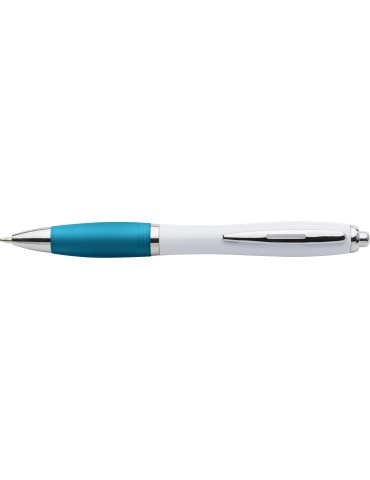 Stylo personnalisable bille métal bleu 2