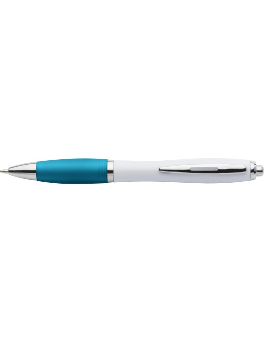 Stylo personnalisable bille métal bleu