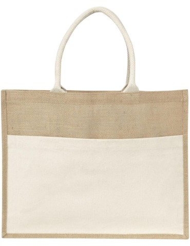 Sac en jute Livvie | Laminé | 325 g/m²