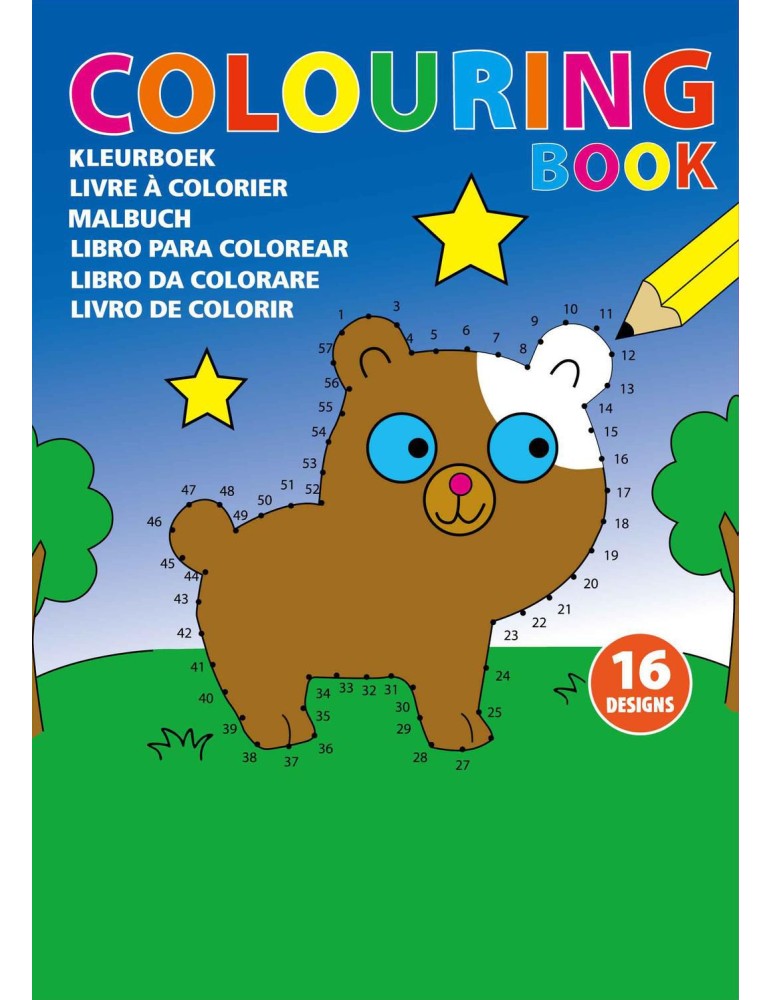 Livret à dessin publicitaire A5