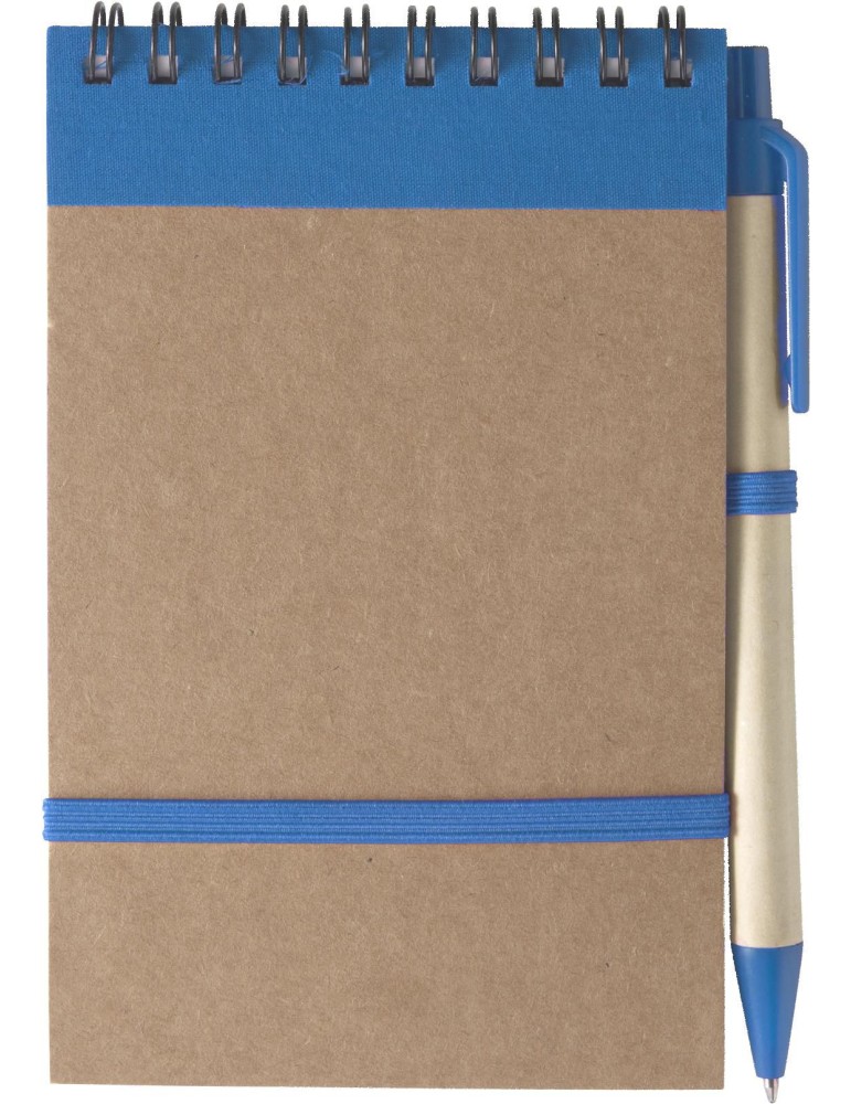 Carnet publicitaire à spirale éco-responsable
