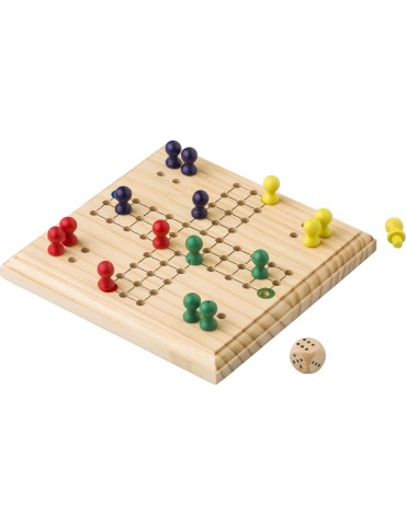 Jeu de Petits Chevaux en Bois Personnalisé pas cher - Yasir