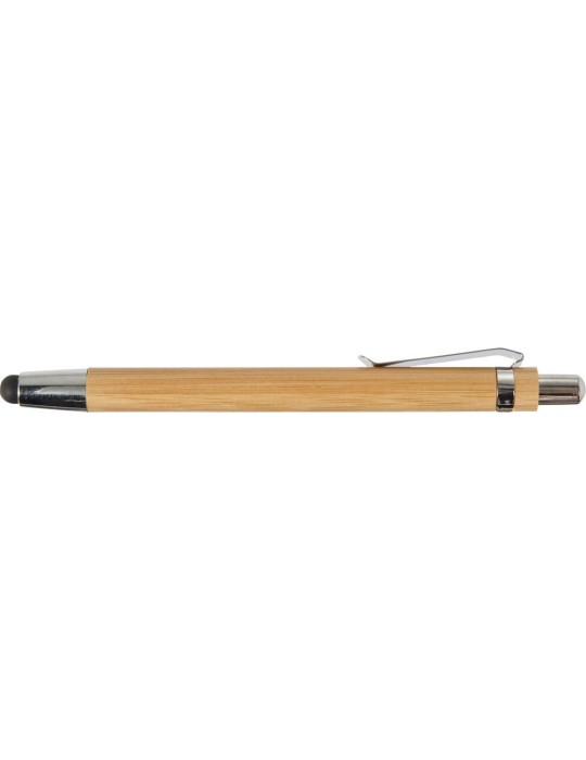 Stylo bille  personnalisable en bambou - Personnalisé