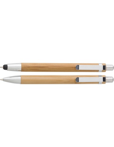 Parure de stylo  en bambou personnalisée Darlene