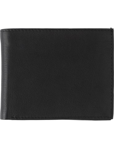 Porte-cartes de crédit et monnaie en cuir Yvonne