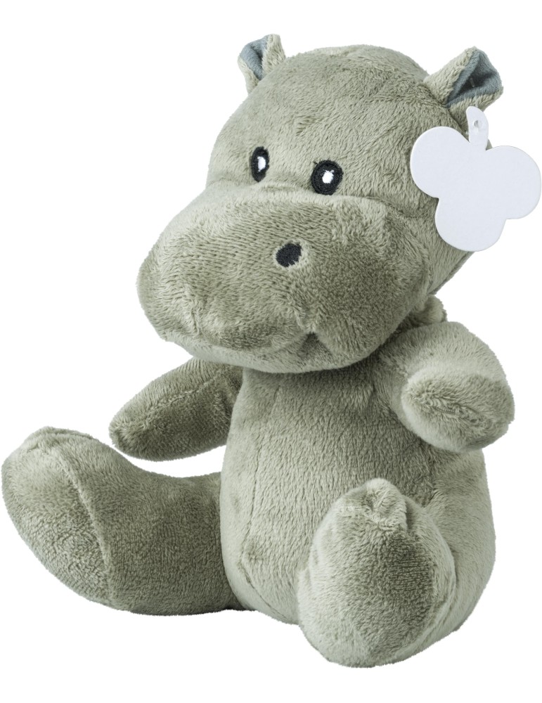 Peluche hippopotame en cadeau d'entreprise unique Geraldine
