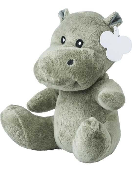 Peluche hippopotame en cadeau d'entreprise unique Geraldine