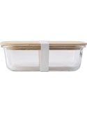 Boîte à déjeuner Nicole | Verre | Couvercle bambou | 900 ml