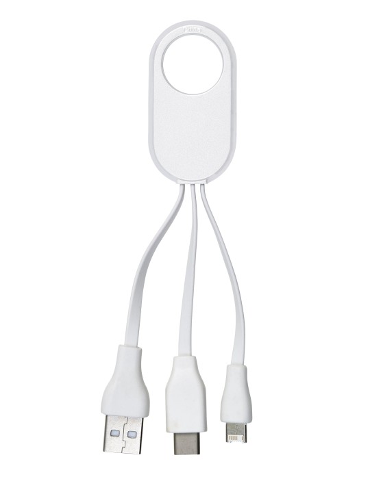 Câbles de charge adaptateurs pratiques personnalisés Pilar
