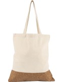Sac shopping en coton et liège Dalia