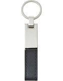 Porte-clés Keon | Acier et simili-cuir