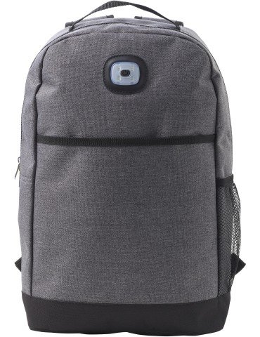 Sac à dos en polyester avec lampe Katarina