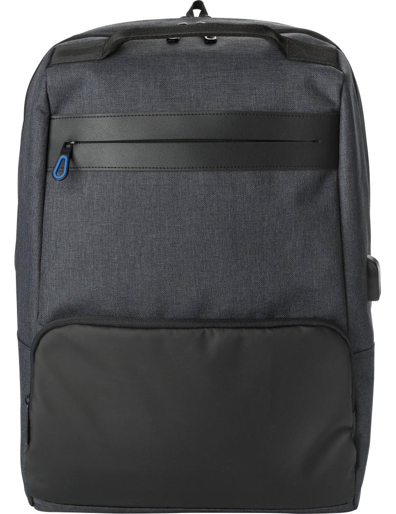 Sac à dos Porte-ordinateur USB Personnalisé Romy