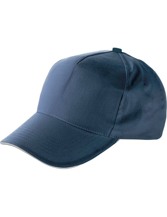 Casquette Sandwich en Coton Personnalisable