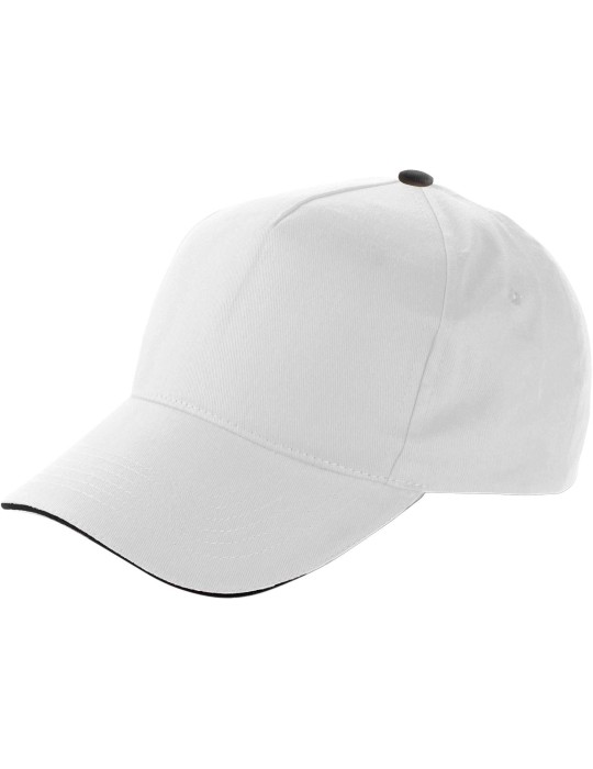 Casquette Sandwich en Coton Personnalisable