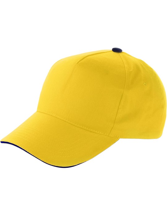 Casquette Sandwich en Coton Personnalisable