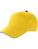 Casquette Sandwich en Coton Personnalisable
