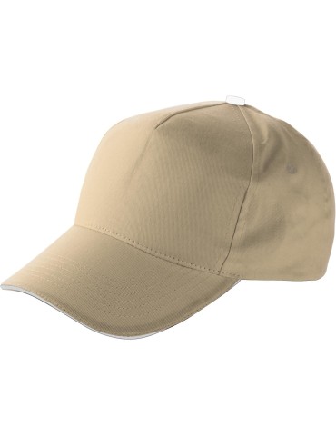 Casquette Sandwich en Coton Personnalisable