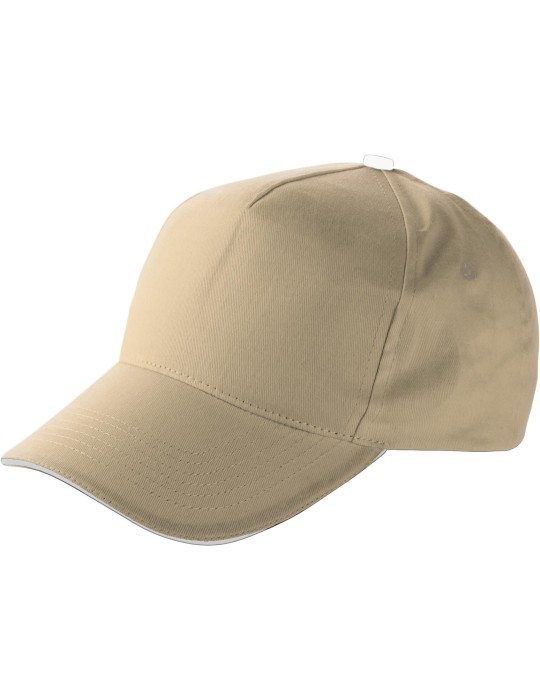 Casquette Sandwich en Coton Personnalisable