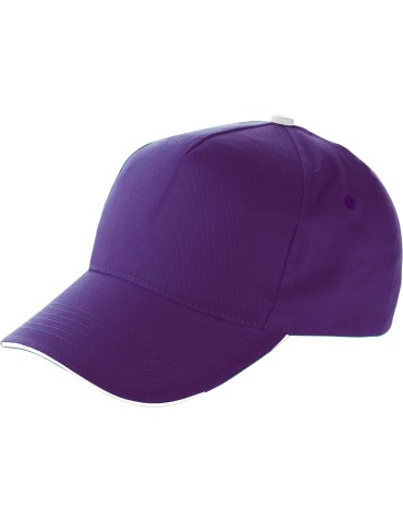 Casquette Sandwich en Coton Personnalisable