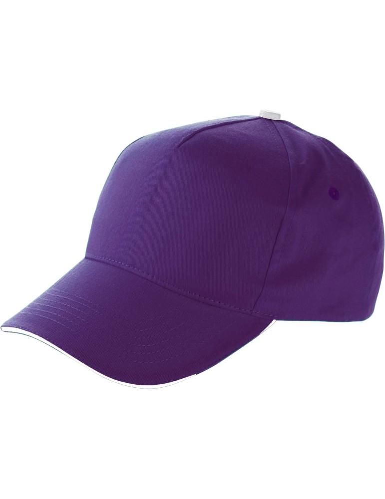 Casquette Sandwich en Coton Personnalisable