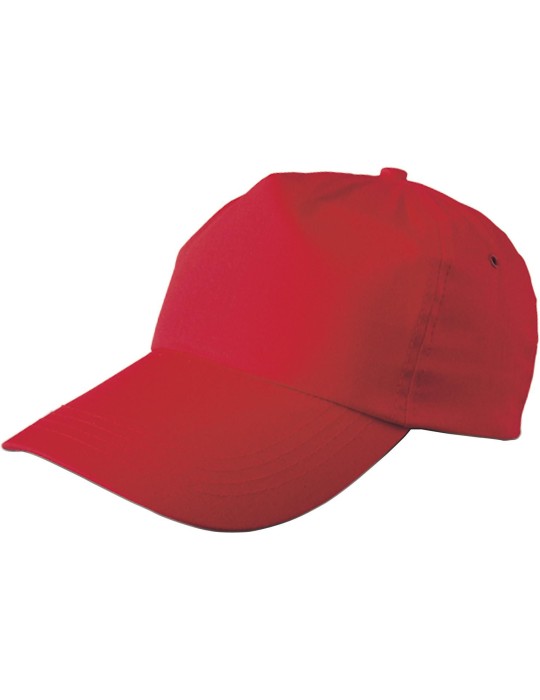 Casquette coton 5 panneaux Personnalisée Lisa