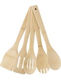 Spatules en Bambou Personnalisées - Ustensiles pas cher