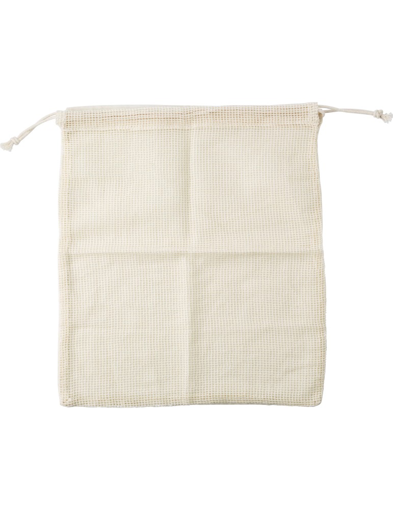 Sacs filets en coton s personnalisés Adele - pas cher