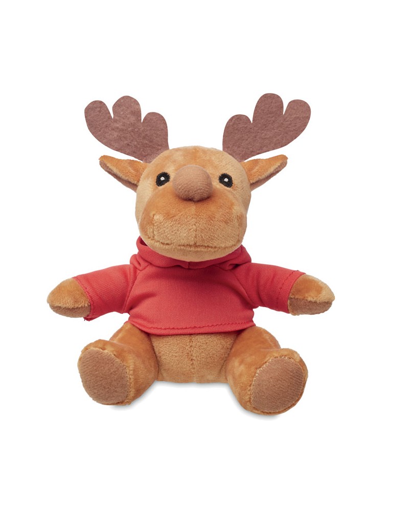 Renne en peluche Personnalisé RUDOLPH - Objet publicitaire unique