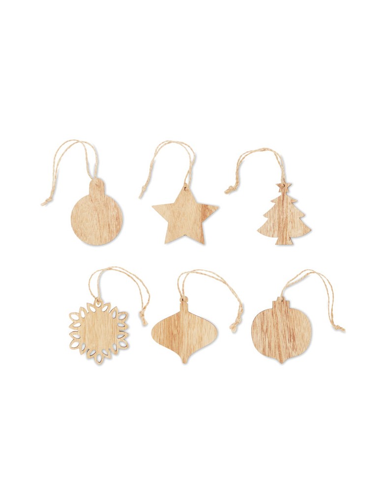 Décorations de Noël en bois uniques - Cadeaux CHRISET