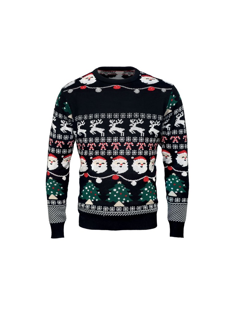 Pull LED de Noël Festif L/XL Cadeau d'Entreprise pas cher