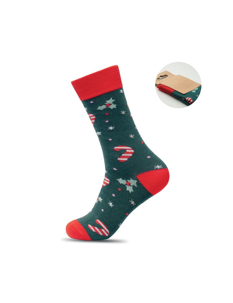 SOC MEDIUM Paire de chaussettes Noël M