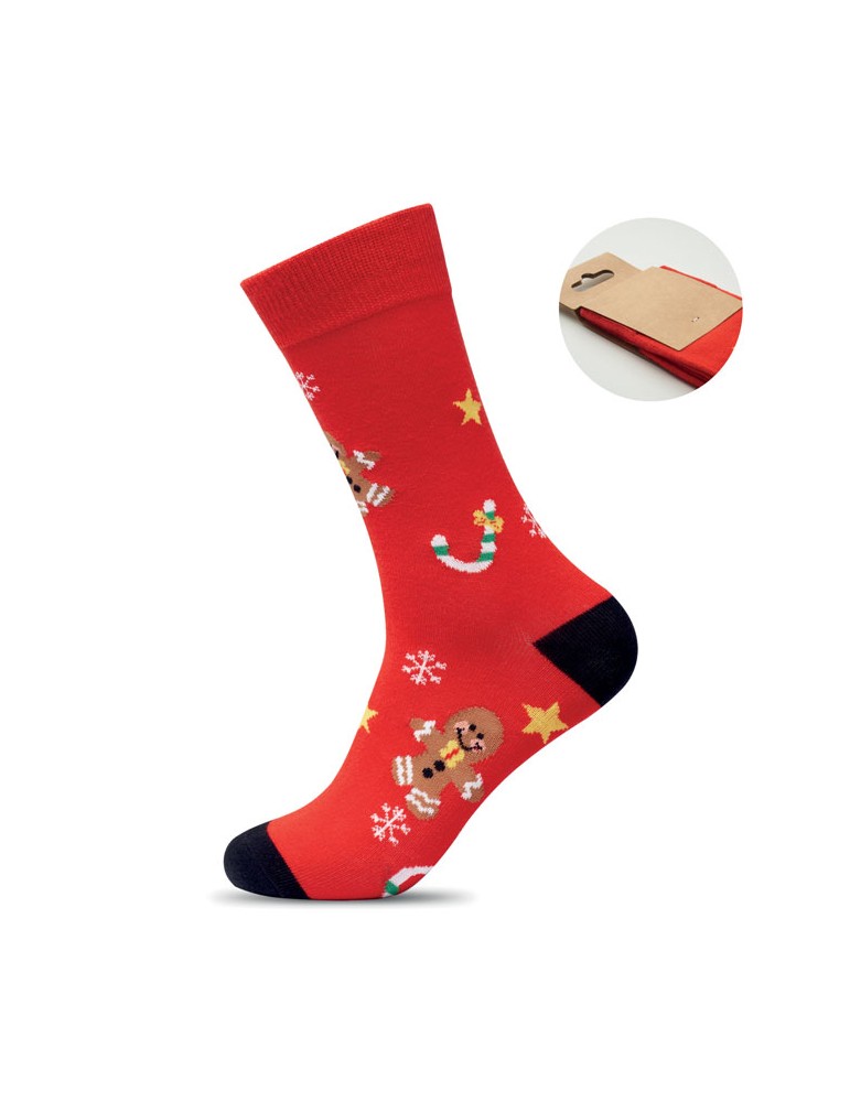 SOC LARGE Paire de chaussettes Noël L