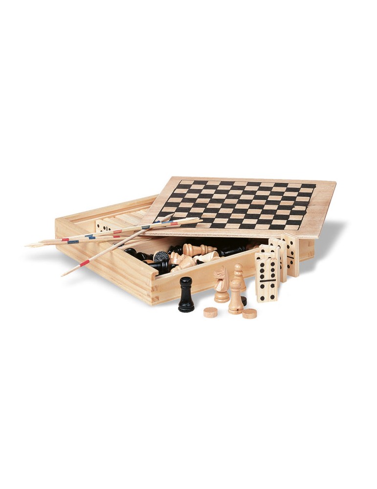 Jeux de société personnalisés en bois - TRIKES