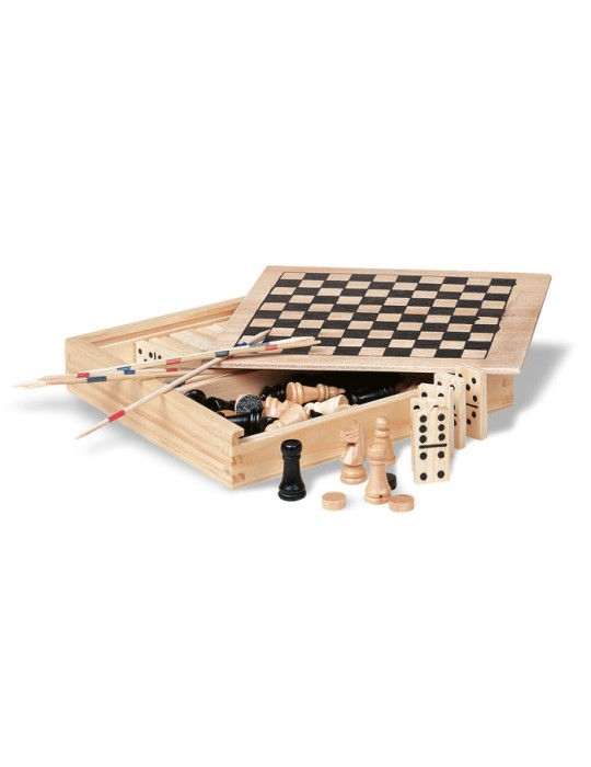 Jeux de société personnalisés en bois - TRIKES