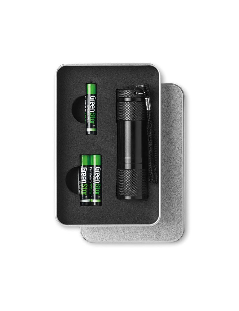 Torche LED Pratique - Lampe Publicitaire 9 LED PLUS