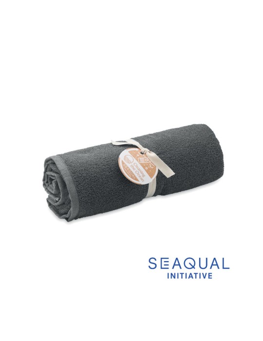 Serviette de bain  personnalisée - SEAQUAL® 70x140cm pas cher