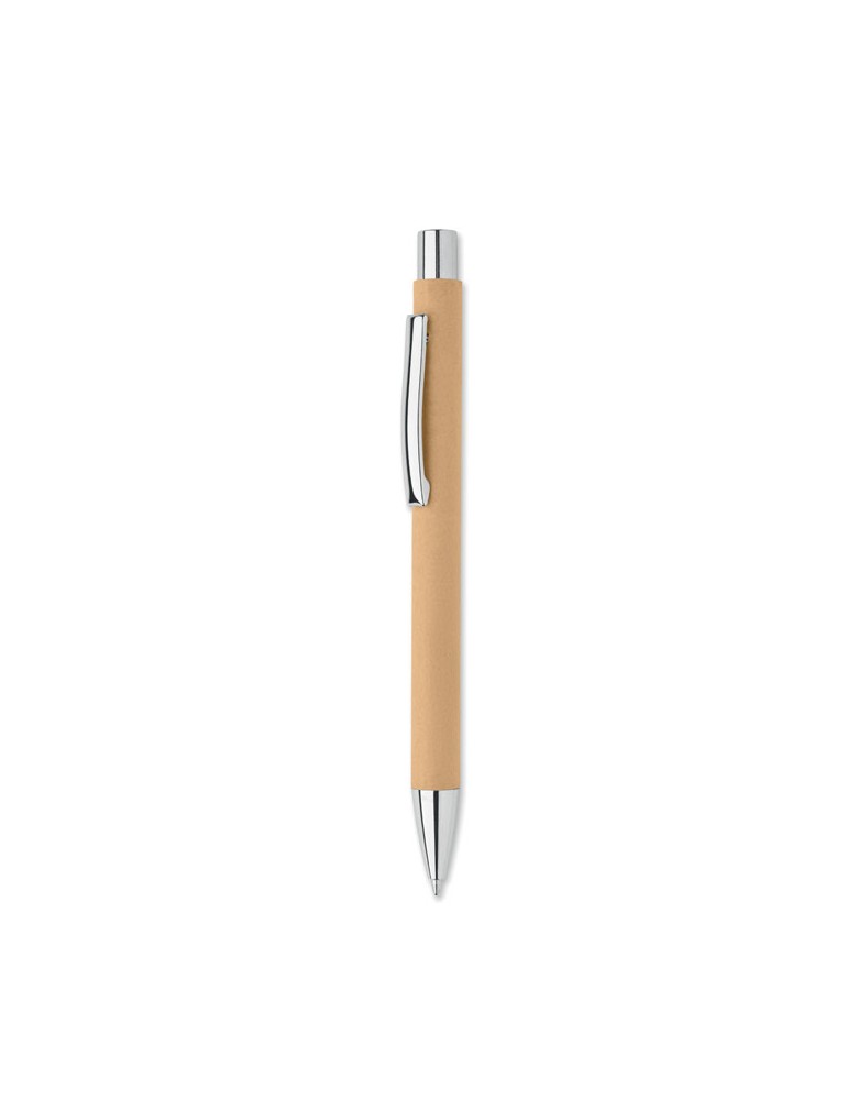 Stylo à bille en papier recyclé Personnalisé - Pas Cher