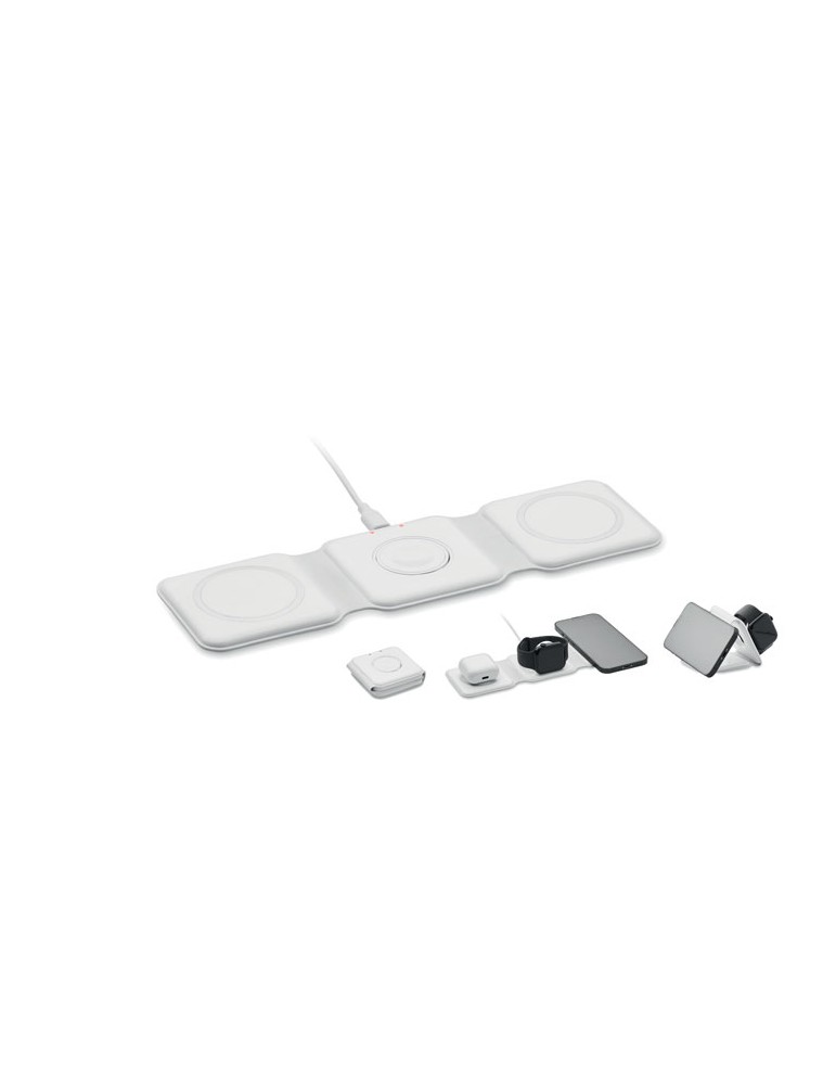 Chargeur pliable 3 en 1 personnalisé - ORIO pas cher