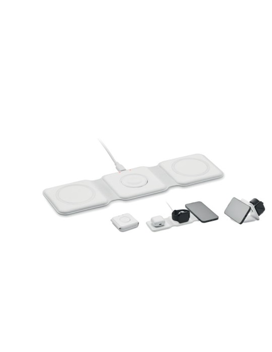 Chargeur pliable 3 en 1 personnalisé - ORIO pas cher