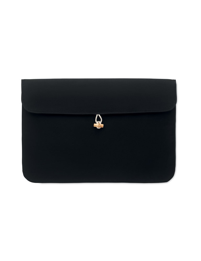 Pochette en coton pour ordinateur 15 pouces personnalisée pas cher - COTIN